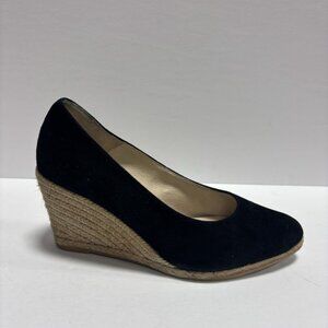 Eric Michael Women’s Teva, Black Wedge Pumps, Size US 8.5-9, EUR 39